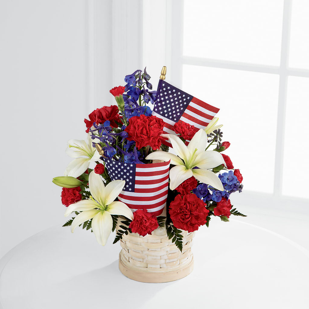 American Glory Bouquet – ELLA'S ESSENCE LLC, Evanston IL