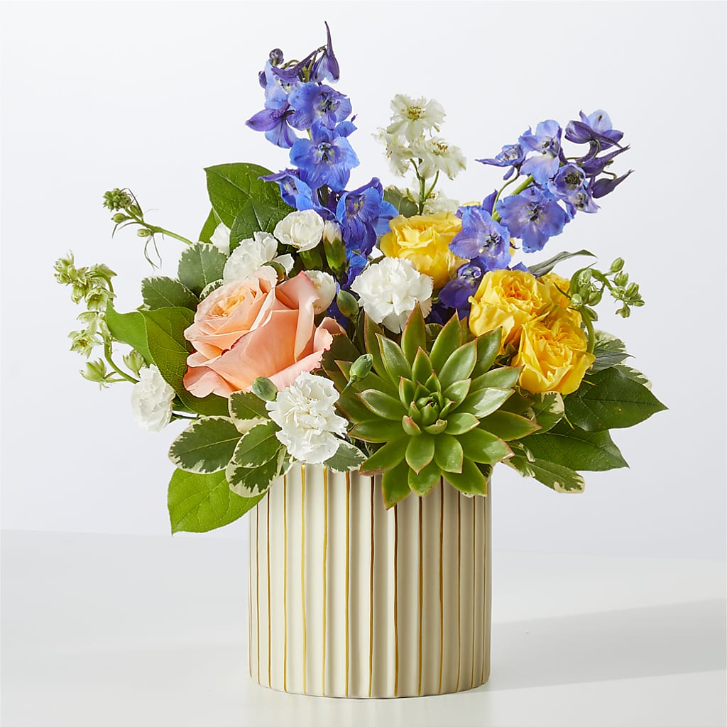 Cobalt Reverie Bouquet – ELLA'S ESSENCE LLC, Evanston IL