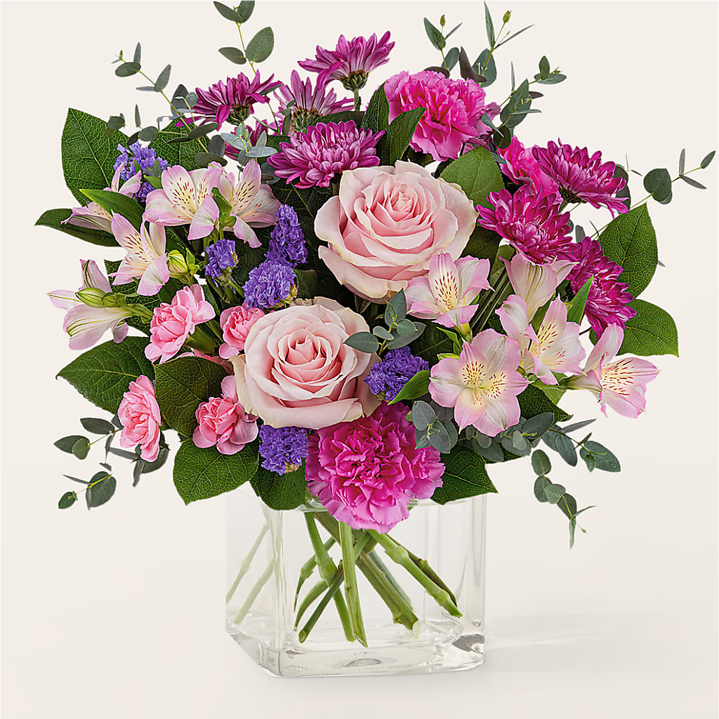 Rosy Radiance Bouquet – ELLA'S ESSENCE LLC, Evanston IL