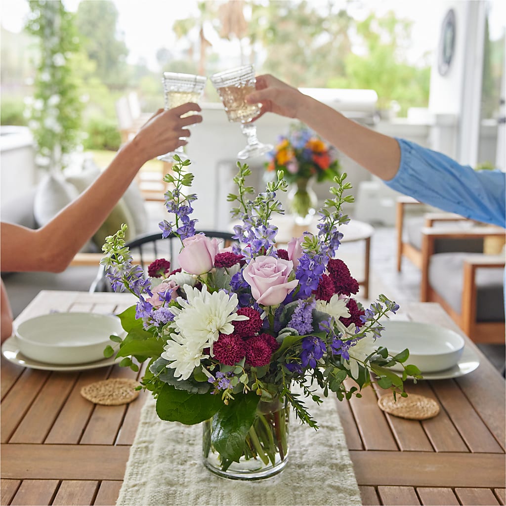 Violet Frost Bouquet – ELLA'S ESSENCE LLC, Evanston IL