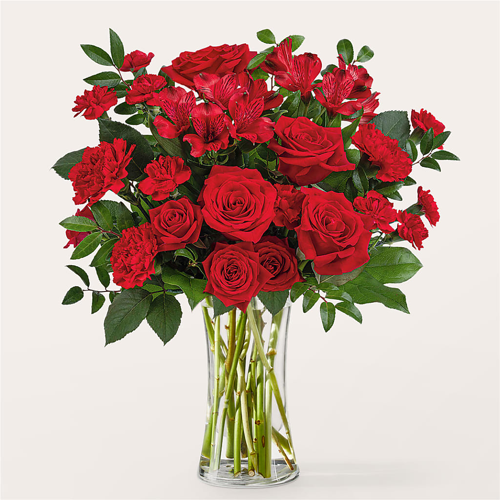 Brilliant Ruby Bouquet – ELLA'S ESSENCE LLC, Evanston IL