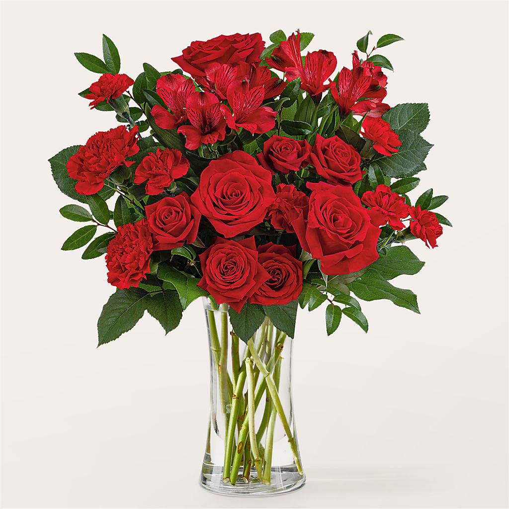 Brilliant Ruby Bouquet – ELLA'S ESSENCE LLC, Evanston IL