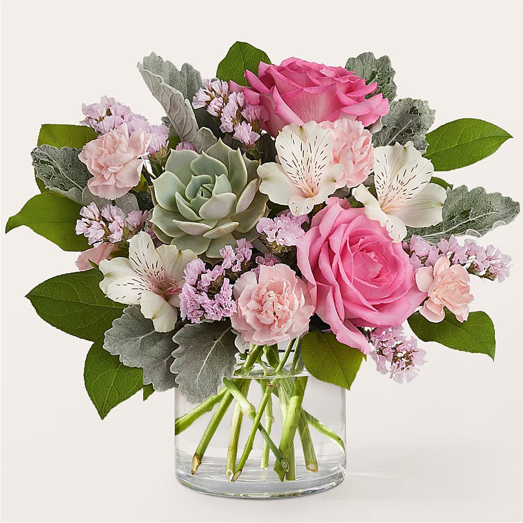 Dusty Rose Bouquet – ELLA'S ESSENCE LLC, Evanston IL
