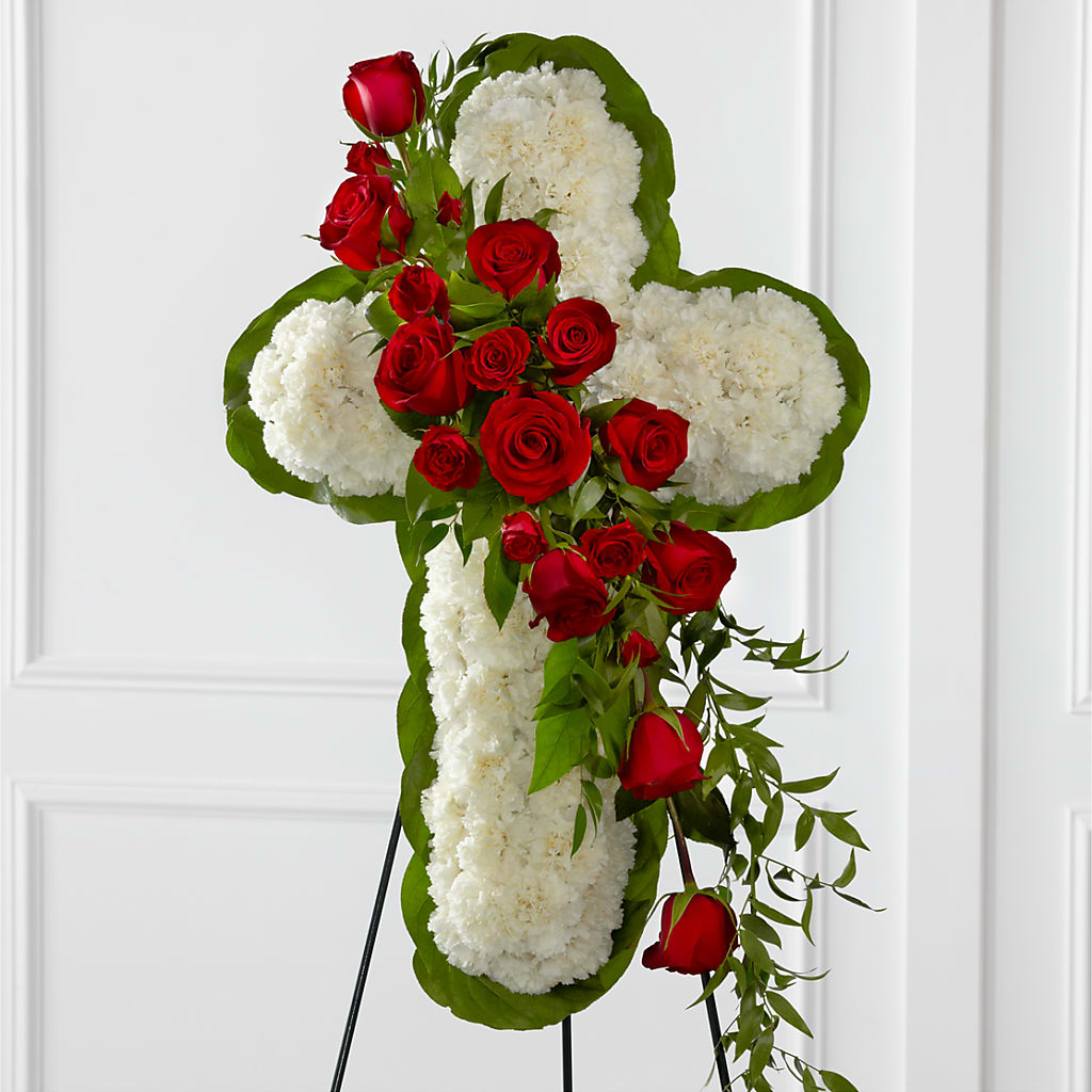 Floral Cross Easel – ELLA'S ESSENCE LLC, Evanston IL