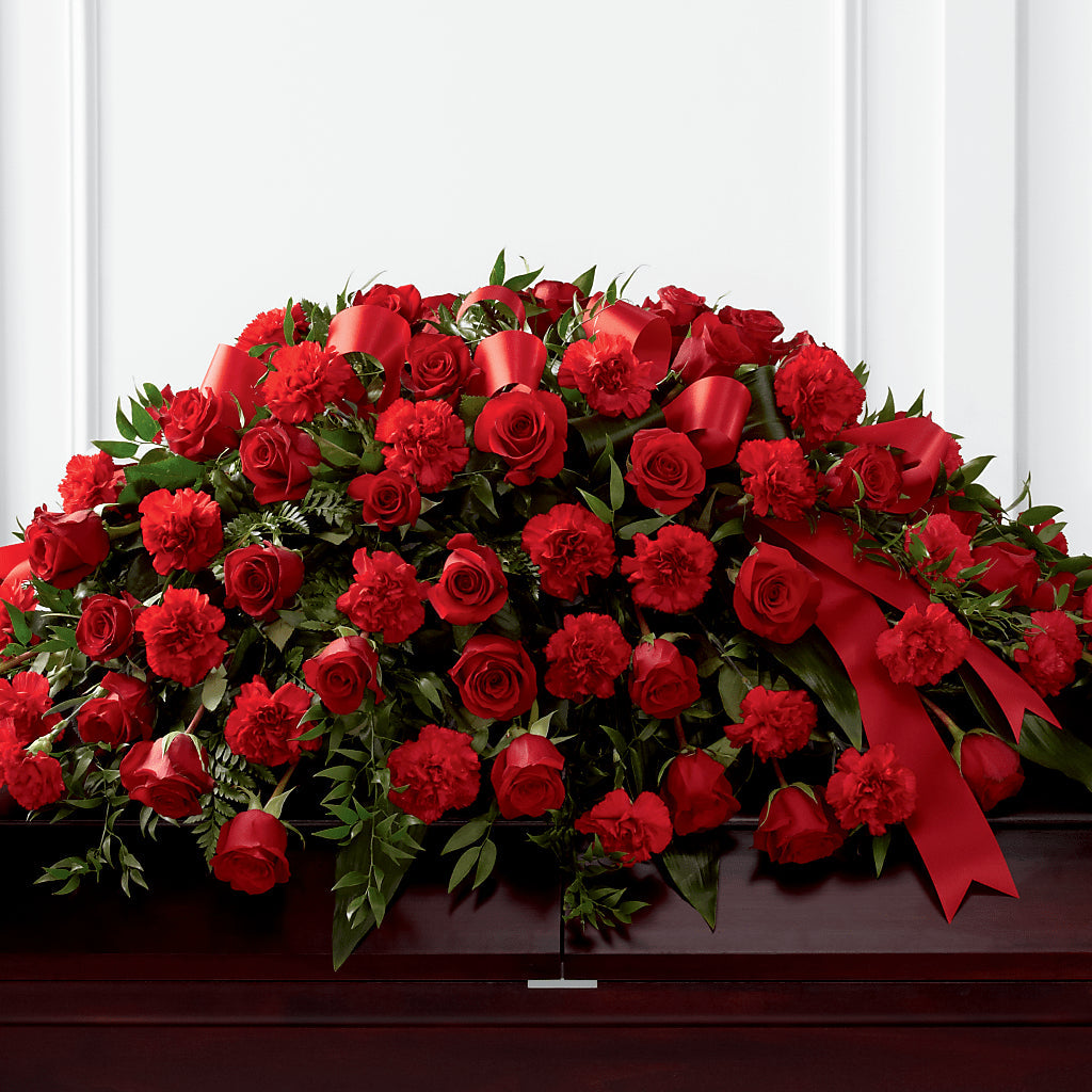 Tribute of Life Casket Spray – ELLA'S ESSENCE LLC, Evanston IL