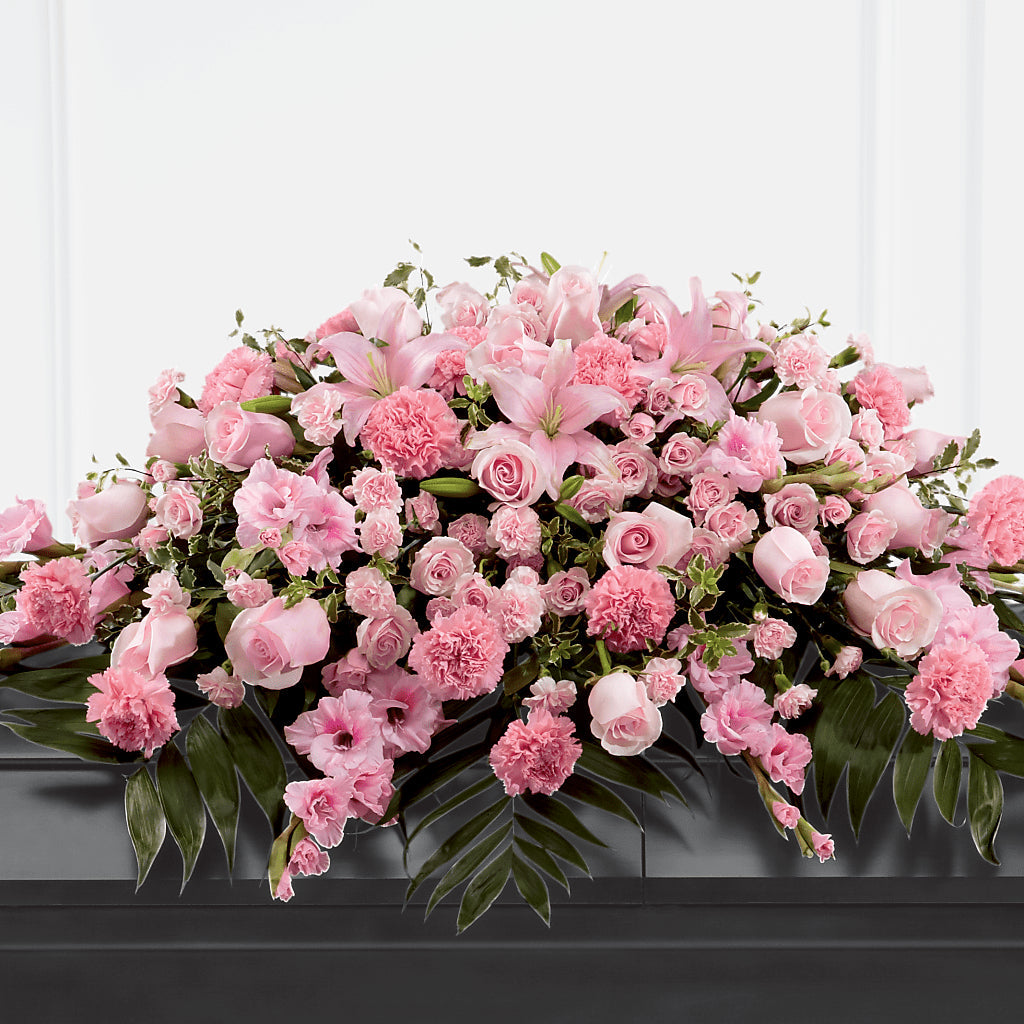 Garden of Comfort Casket Spray (Standard) – ELLA'S ESSENCE LLC, Evanston IL