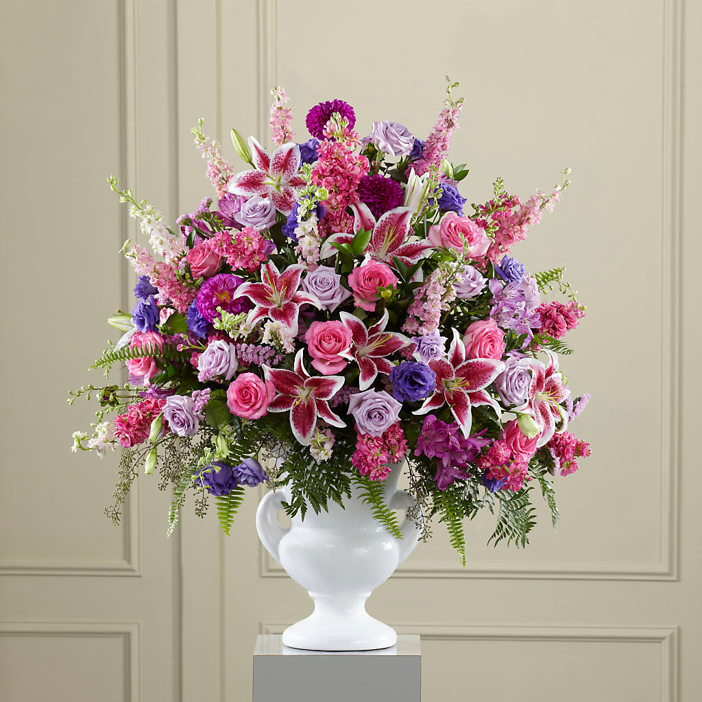 Peaceful Tribute Arrangement – ELLA'S ESSENCE LLC, Evanston IL
