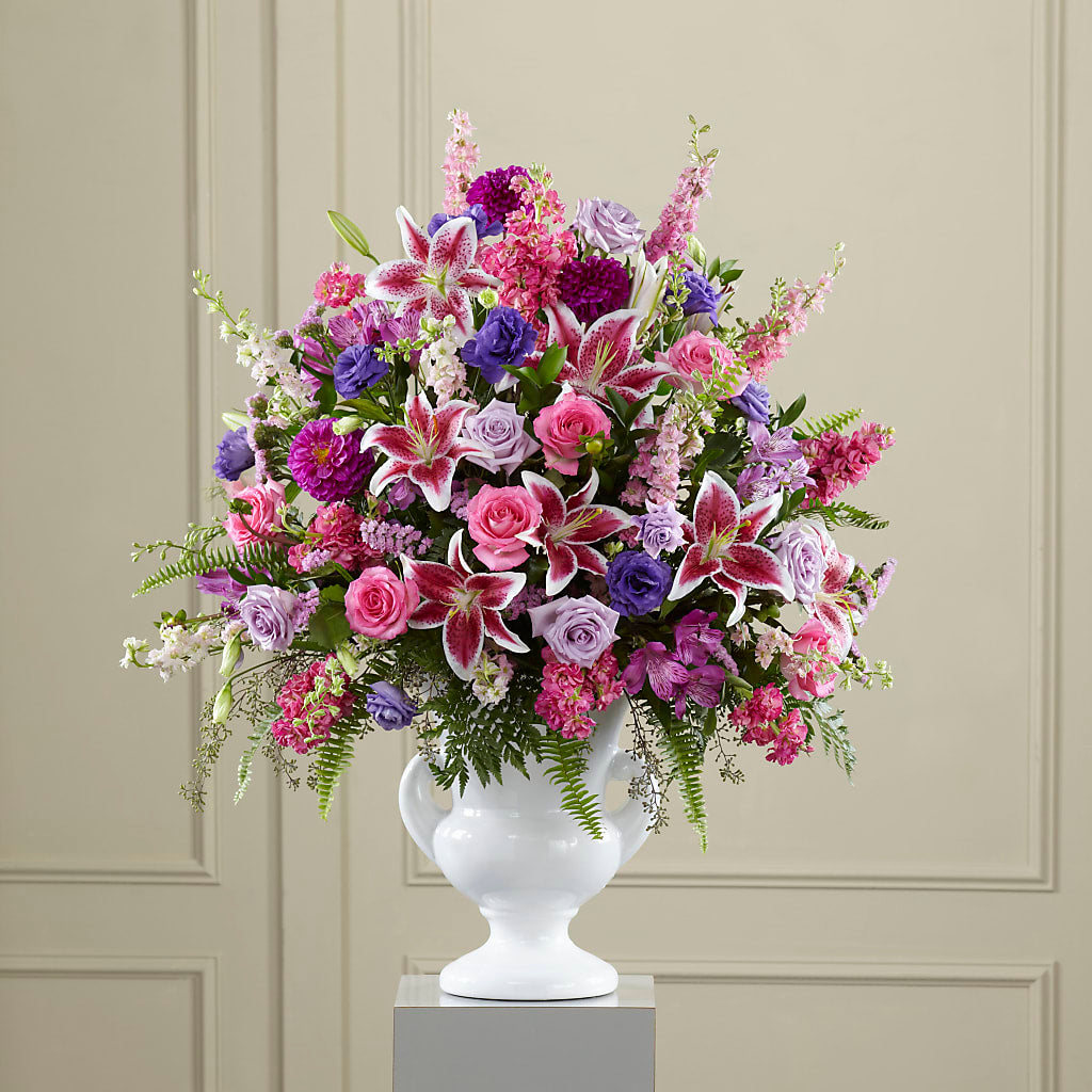 Peaceful Tribute Arrangement – ELLA'S ESSENCE LLC, Evanston IL