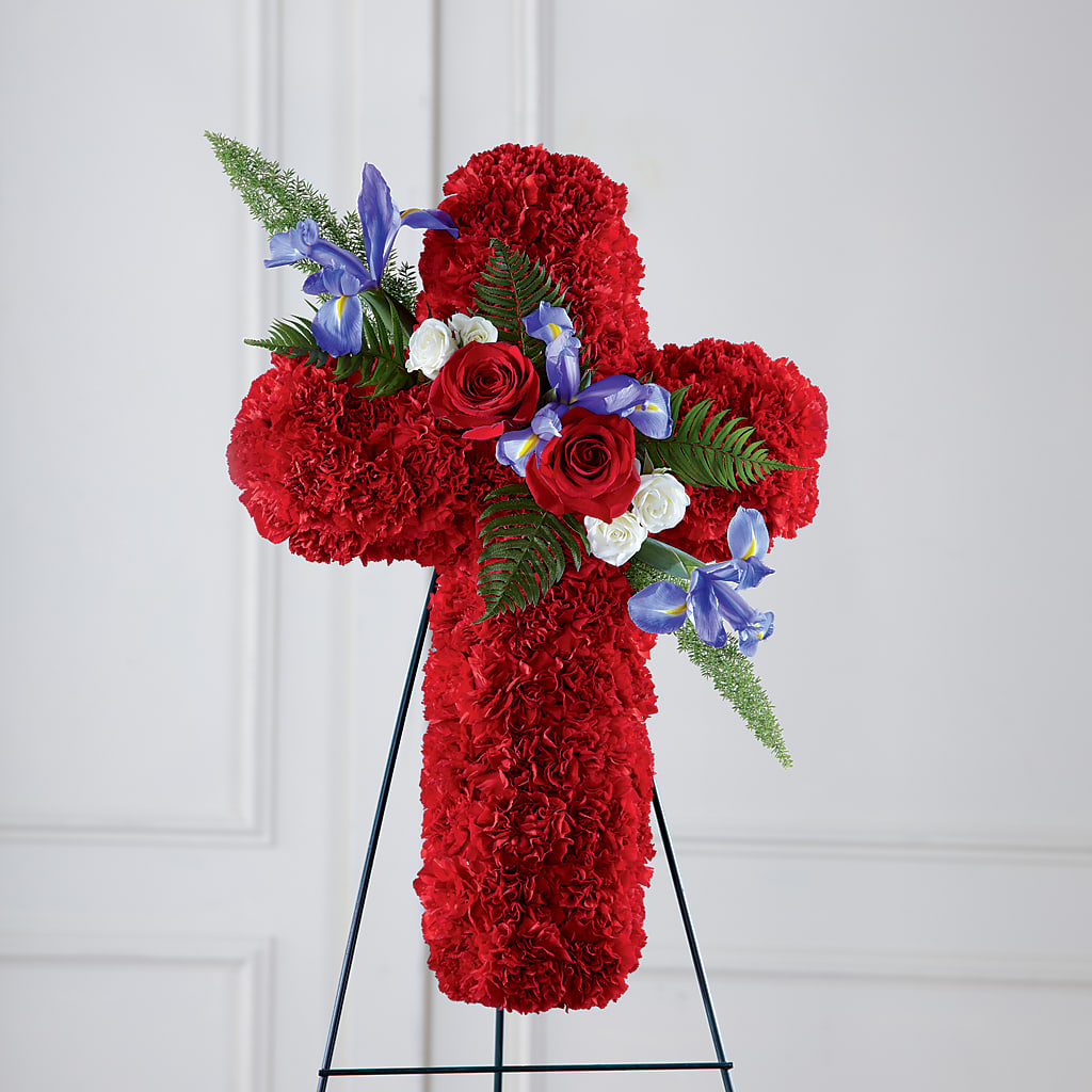 Faithful Hero Floral Cross – ELLA'S ESSENCE LLC, Evanston IL