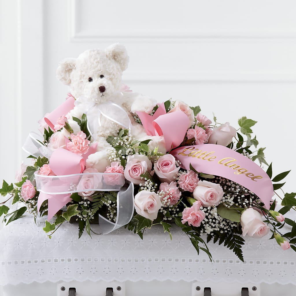 Touch of Sympathy Casket Spray – ELLA'S ESSENCE LLC, Evanston IL