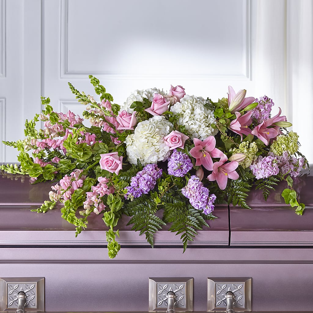 Life's Gratitude Casket Spray – ELLA'S ESSENCE LLC, Evanston IL
