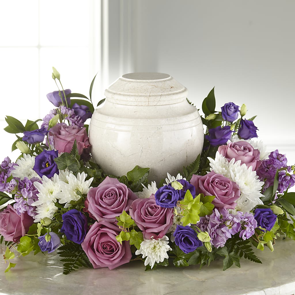 Blooming Sympathy Cremation Adornment – ELLA'S ESSENCE LLC, Evanston IL