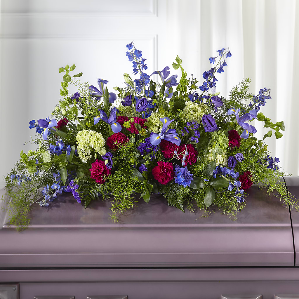 Always Treasured Casket Spray – ELLA'S ESSENCE LLC, Evanston IL