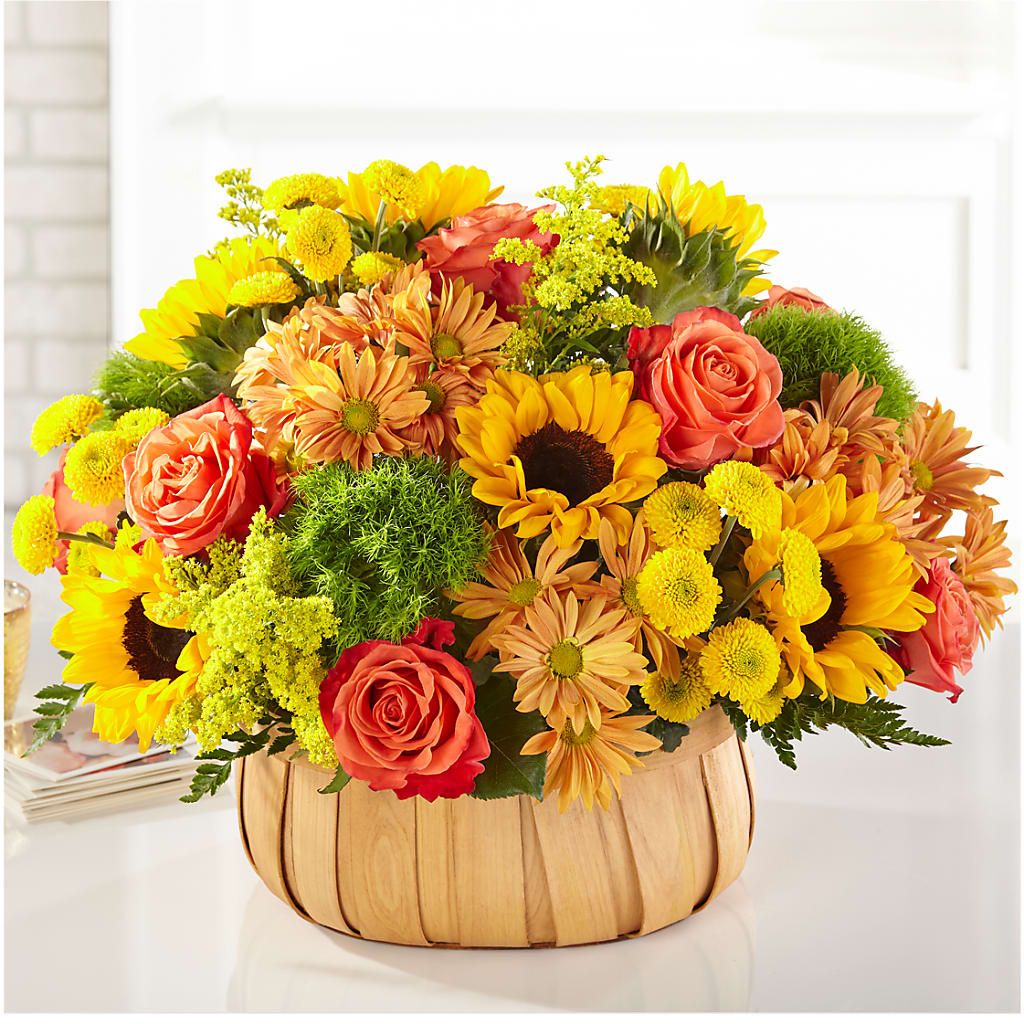Harvest Sunflower Basket – ELLA'S ESSENCE LLC, Evanston IL