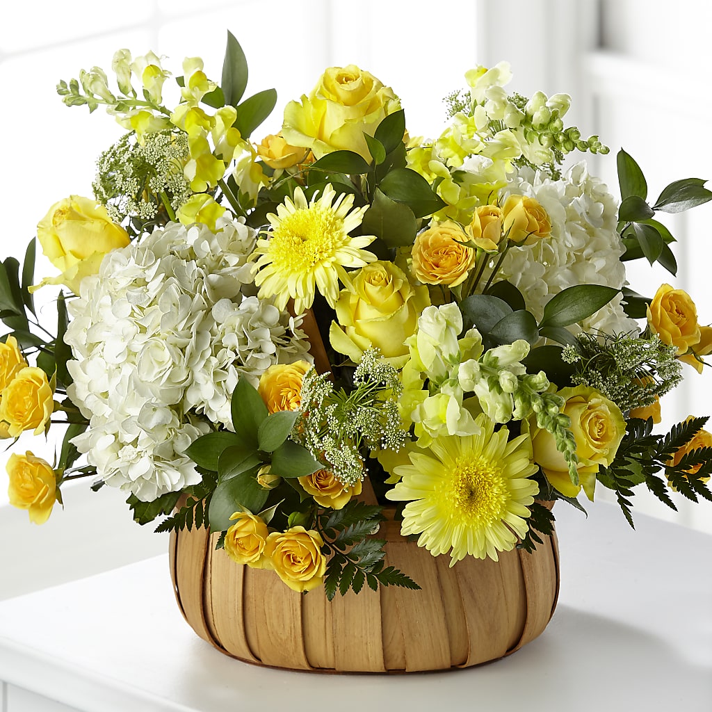 Rustic Remembrance Basket – ELLA'S ESSENCE LLC, Evanston IL