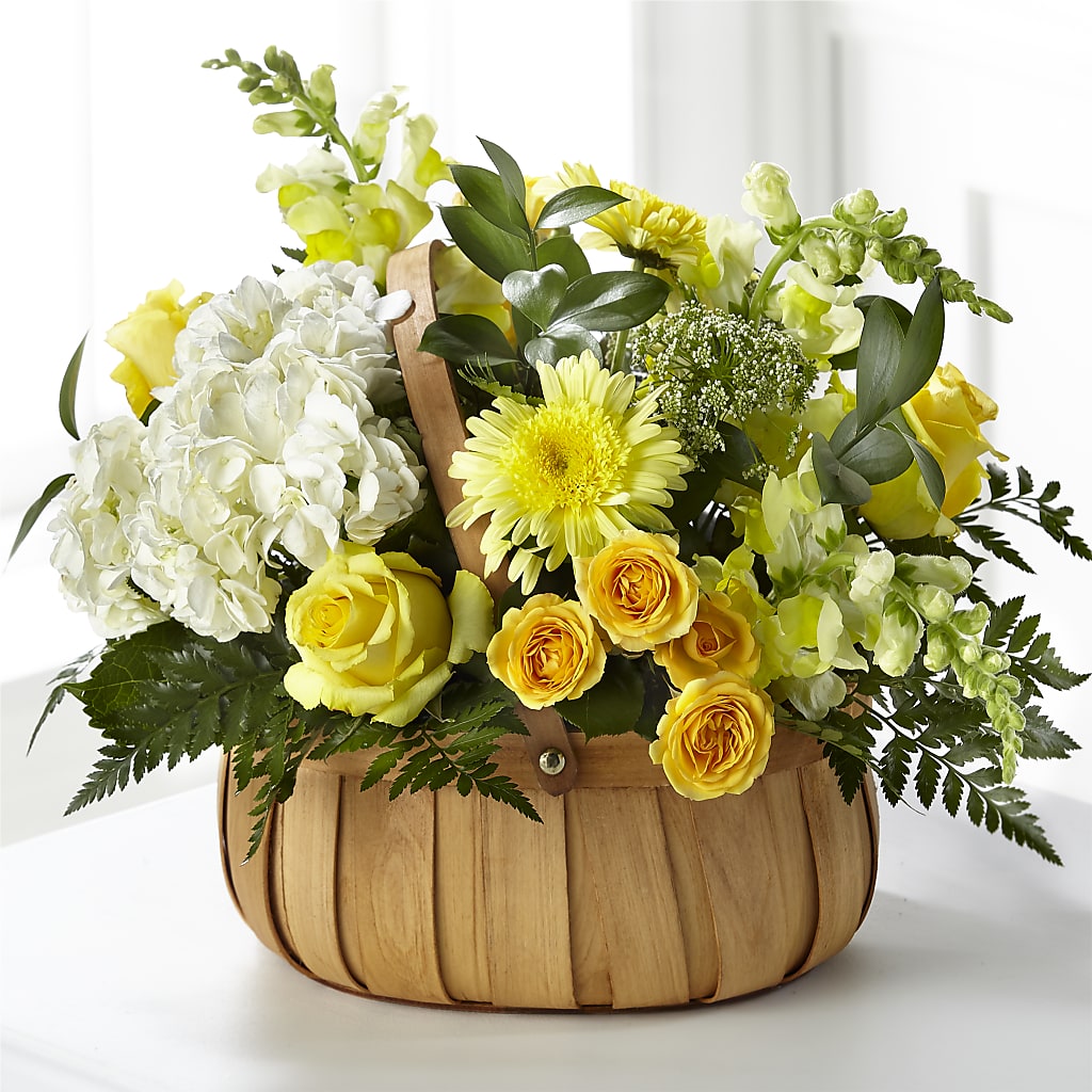 Rustic Remembrance Basket – ELLA'S ESSENCE LLC, Evanston IL