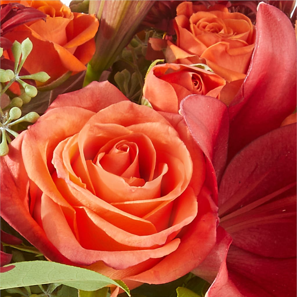Crimson Leaves Bouquet – ELLA'S ESSENCE LLC, Evanston IL