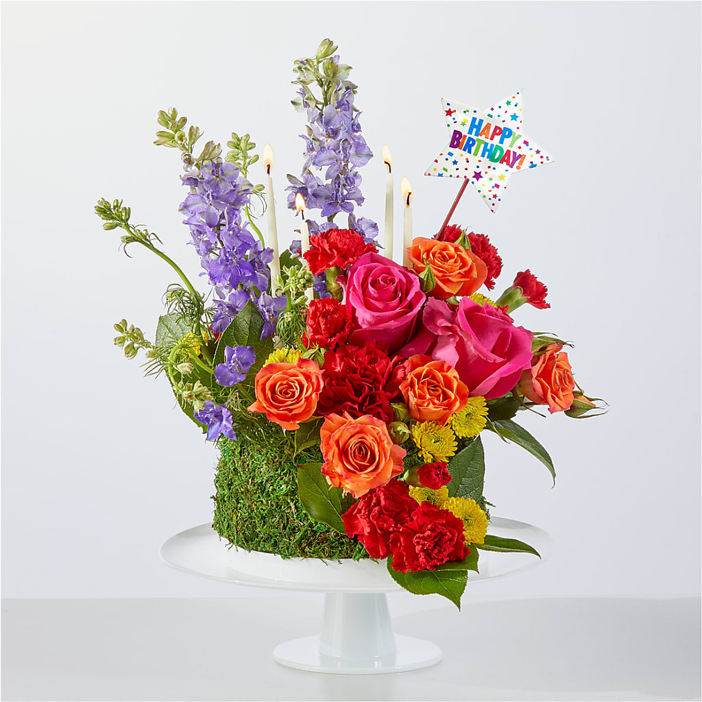 Best Year Yet Floral Cake – ELLA'S ESSENCE LLC, Evanston IL