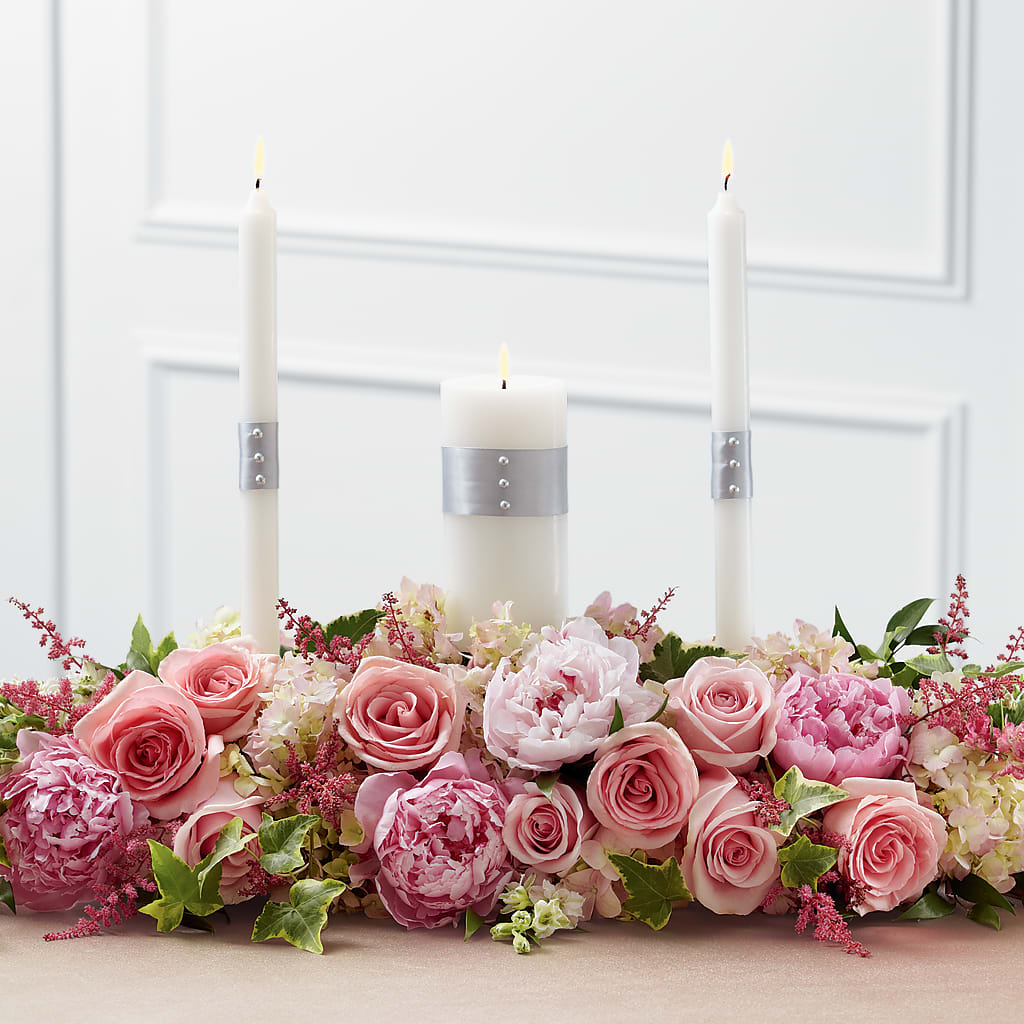 Worldwide Romance Unity Candle Arrangement – ELLA'S ESSENCE LLC, Evanston IL