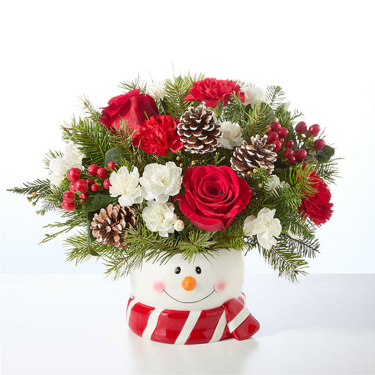 Jolly Snowman Bouquet – ELLA'S ESSENCE LLC, Evanston IL