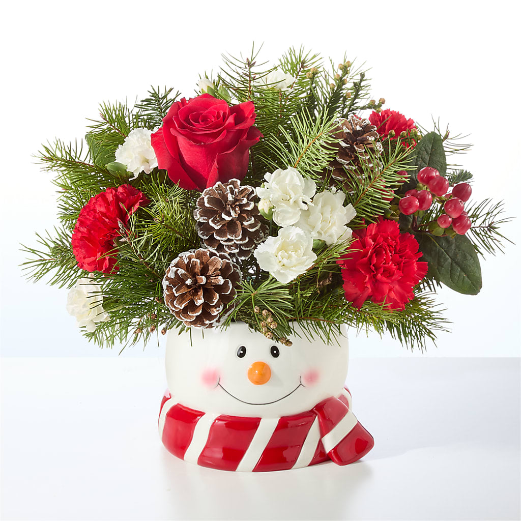 Jolly Snowman Bouquet – ELLA'S ESSENCE LLC, Evanston IL