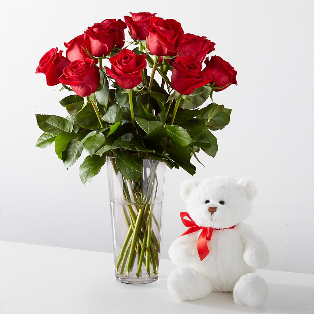 Romantic Long Stem Red Rose Bouquet Bundles – ELLA'S ESSENCE LLC, Evanston IL