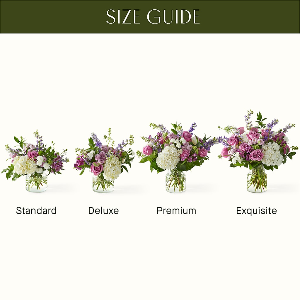 Violet Caress Bouquet – ELLA'S ESSENCE LLC, Evanston IL