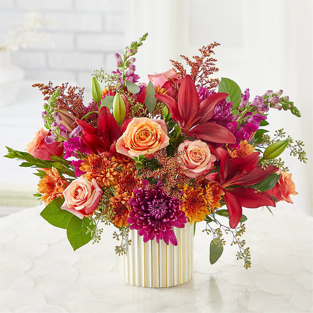 Burgundy Landscape Bouquet – ELLA'S ESSENCE LLC, Evanston IL