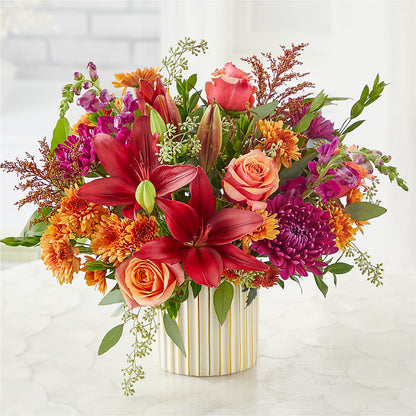 Burgundy Landscape Bouquet – ELLA'S ESSENCE LLC, Evanston IL