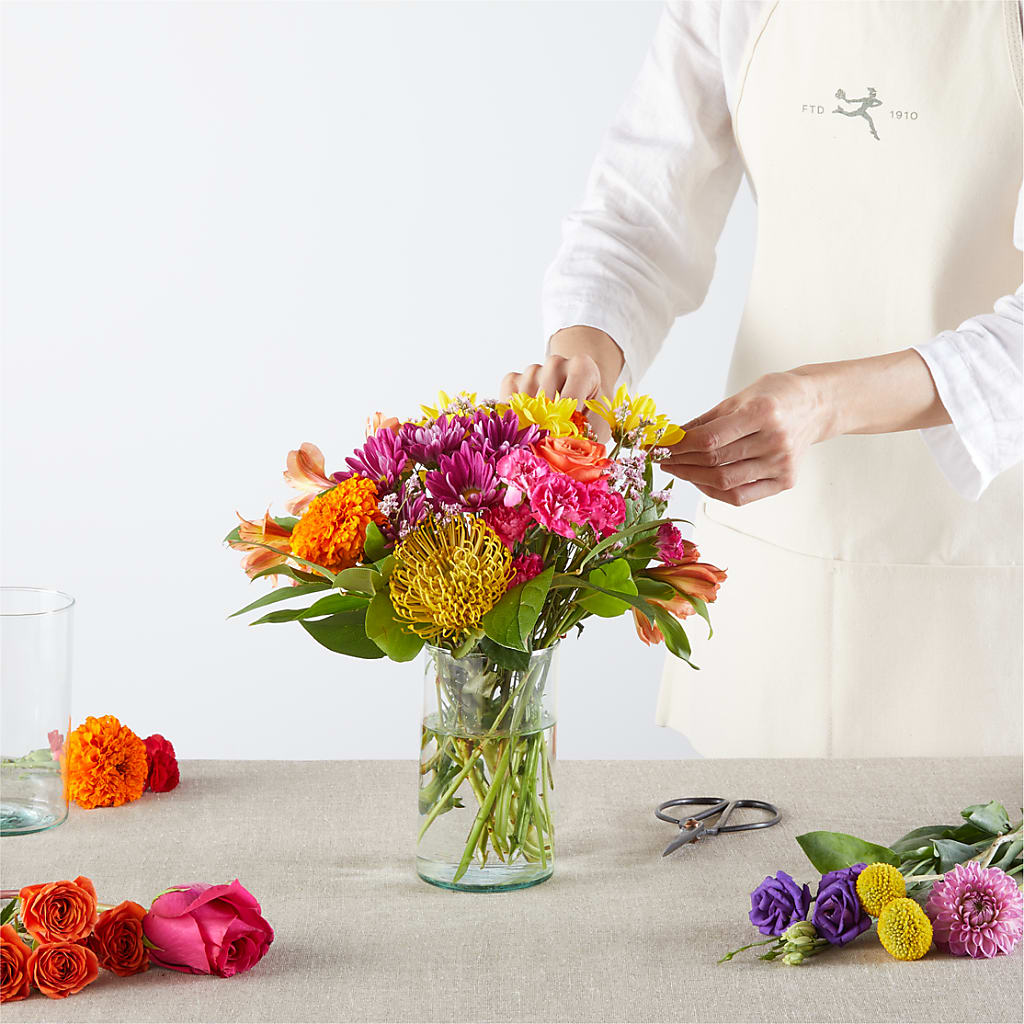 Feast of Color – A Florist Original – ELLA'S ESSENCE LLC, Evanston IL