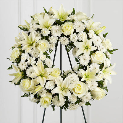 Treasured Tribute Wreath – ELLA'S ESSENCE LLC, Evanston IL