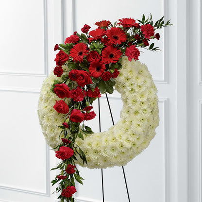 Graceful Tribute Wreath – ELLA'S ESSENCE LLC, Evanston IL