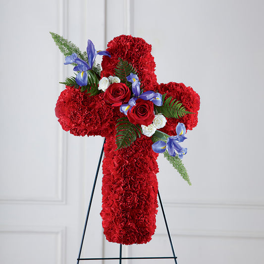 Faithful Hero Floral Cross – ELLA'S ESSENCE LLC, Evanston IL