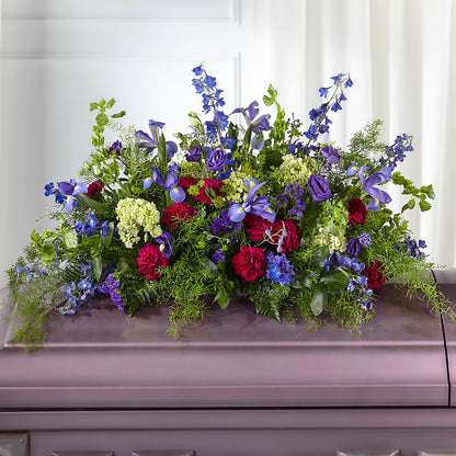 Always Treasured Casket Spray – ELLA'S ESSENCE LLC, Evanston IL