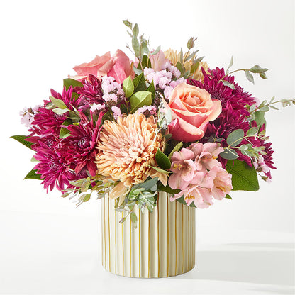 Berry Cobbler Bouquet with Ivory Vase – ELLA'S ESSENCE LLC, Evanston IL