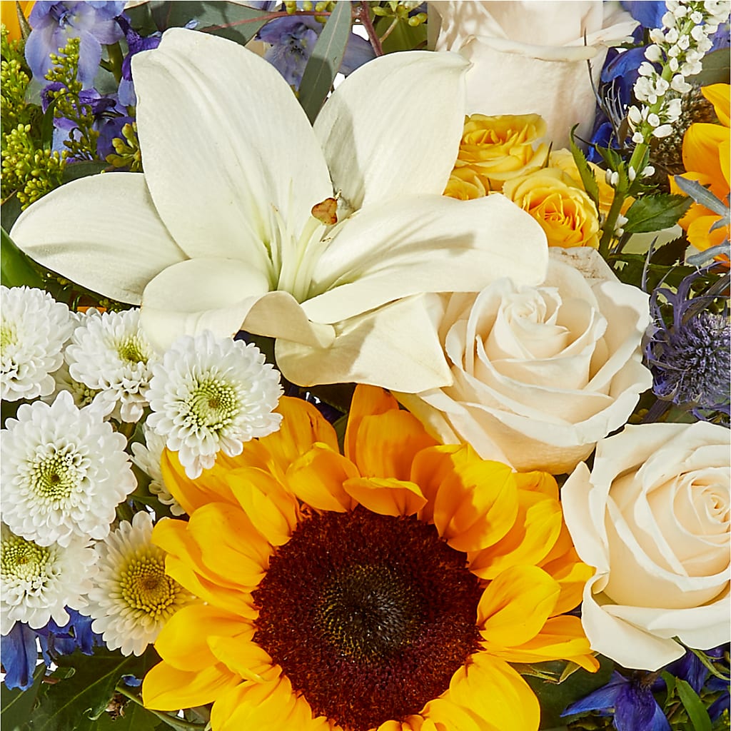 Wonderfully Sunny Bouquet – ELLA'S ESSENCE LLC, Evanston IL