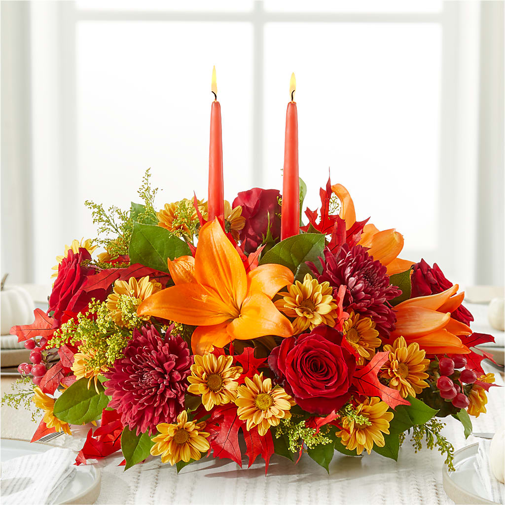 Autumn's Embrace Centerpiece – ELLA'S ESSENCE LLC, Evanston IL