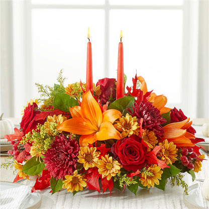 Autumn's Embrace Centerpiece – ELLA'S ESSENCE LLC, Evanston IL
