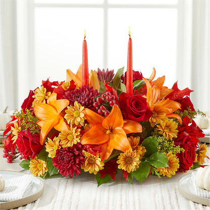 Autumn's Embrace Centerpiece – ELLA'S ESSENCE LLC, Evanston IL