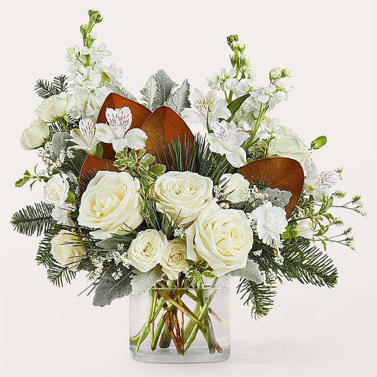 Fresh Snowfall Bouquet – ELLA'S ESSENCE LLC, Evanston IL