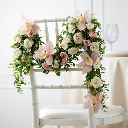 Orchid Rose Chair Décor – ELLA'S ESSENCE LLC, Evanston IL