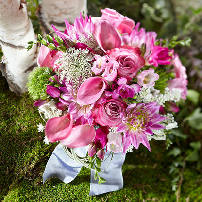 Pink Profusion Bouquet – ELLA'S ESSENCE LLC, Evanston IL
