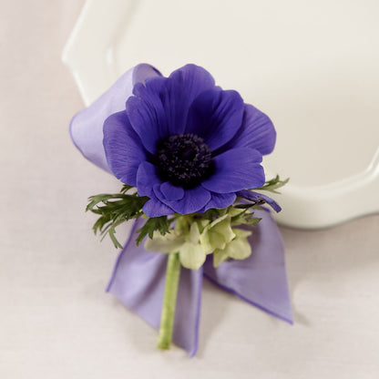 Purple Passion Boutonniere – ELLA'S ESSENCE LLC, Evanston IL