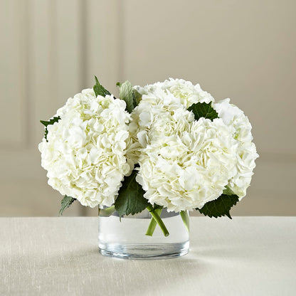 White Hydrangea Bouquet – ELLA'S ESSENCE LLC, Evanston IL