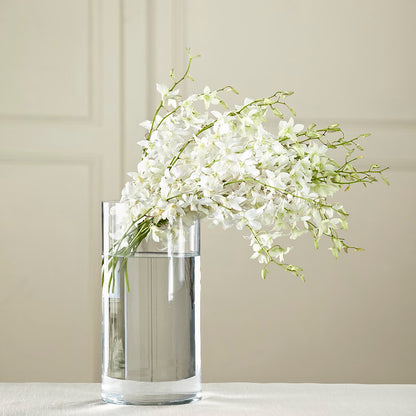 White Dendrobium Bouquet – ELLA'S ESSENCE LLC, Evanston IL